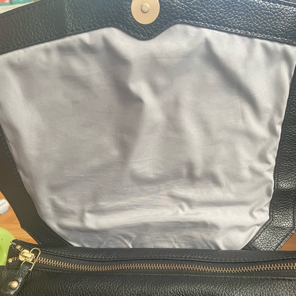 Freshly Picked Black Classic Diaper Bag Vegan Leather Unisex - Picture 16 of 16